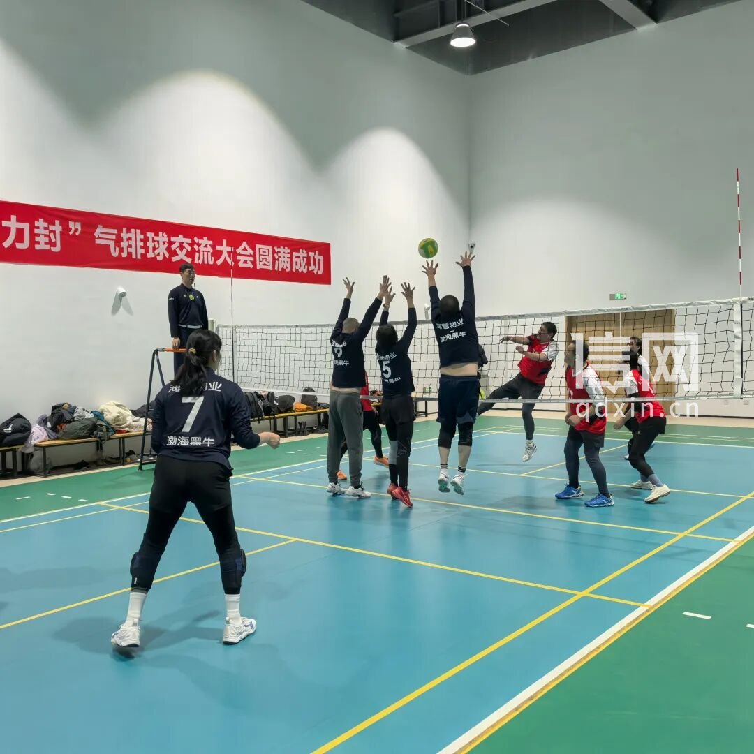青岛“德力封杯”气排球交流活动开幕 全民健身乐享健康