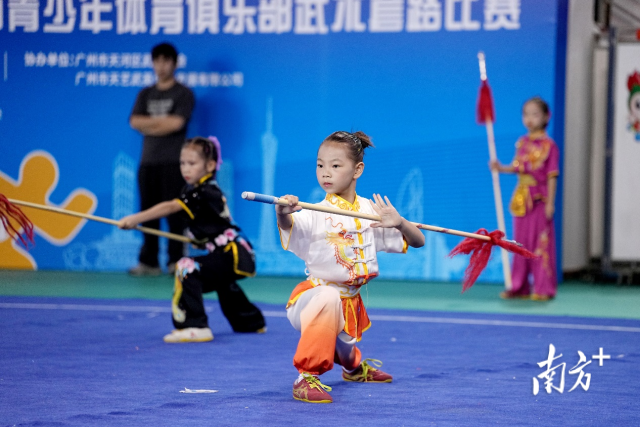 羊城武韵薪火传，2026年广州市青少年体育俱乐部武术套路比赛举行