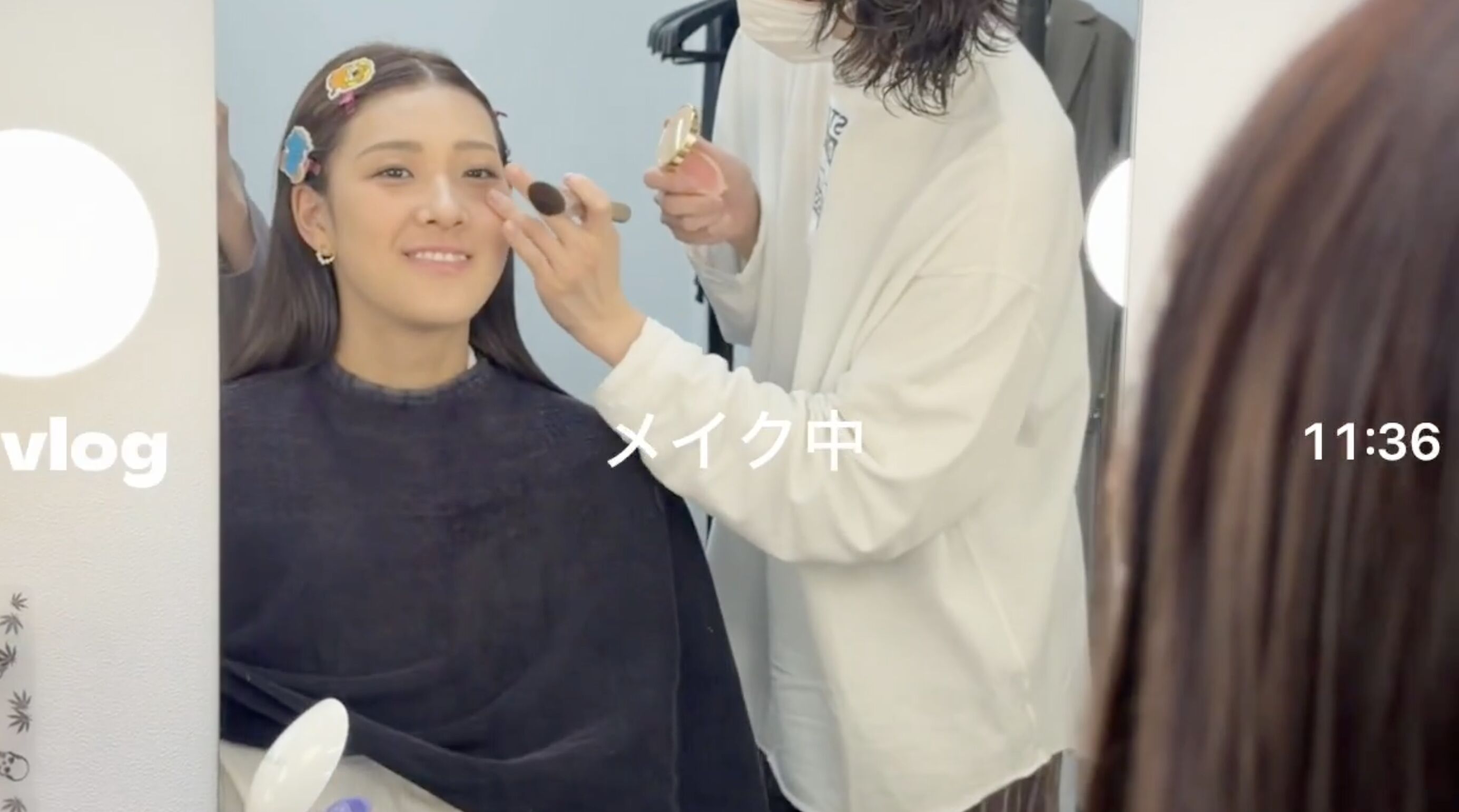 ▲▼日本女排佐藤淑乃化妝幕後曝光。（圖／佐藤淑乃X）