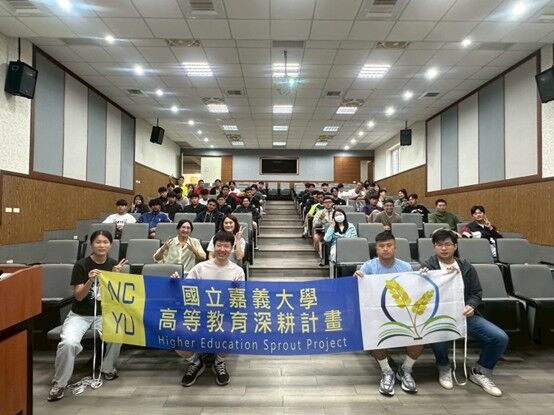 ▲嘉義大學攜手臺灣國立大學系統邀請知名體育主播蔡宜瑾傳授實戰心法。(圖/嘉義大學提供)