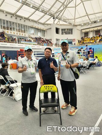 ▲▼ NBA等級寶座空降嘉義!115全中運首創「裁判長專屬紀念椅」連司長也驚豔 。(圖/嘉義縣政府教育處提供)