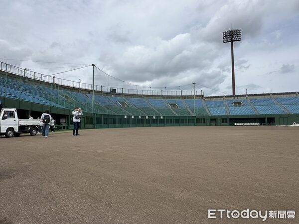 ▲名古屋亞運棒球主場地豐橋市民球場。(圖/記者蔡厚瑄攝)