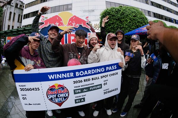 ▲奧運雙金滑板大神堀米雄斗現身,Red Bull Spot Check震撼台北。(圖/Red Bull提供)