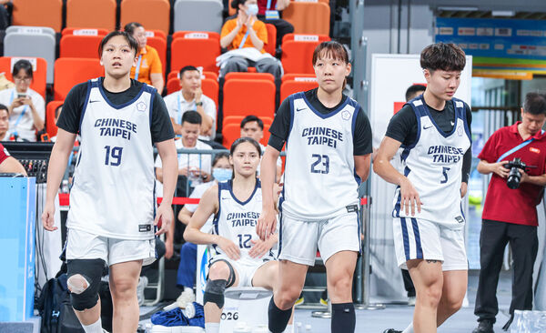 亞沙運3X3女籃止步8強　本屆中華代表團1銀4銅作收