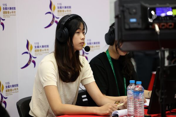 羅嘉翎奪金還不夠！轉戰全大運賽評獻轉播處女秀