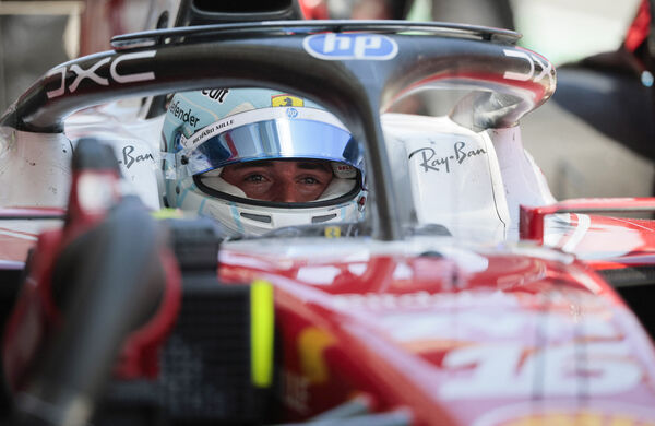 ▲勒克萊爾（Charles Leclerc）、漢米爾頓（Lewis Hamilton）。（圖／路透）