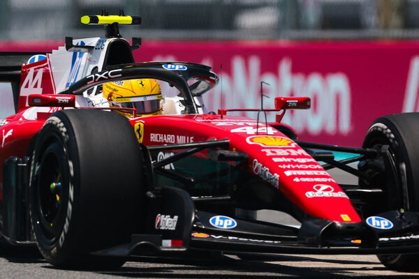 ▲勒克萊爾（Charles Leclerc）、漢米爾頓（Lewis Hamilton）。（圖／路透）