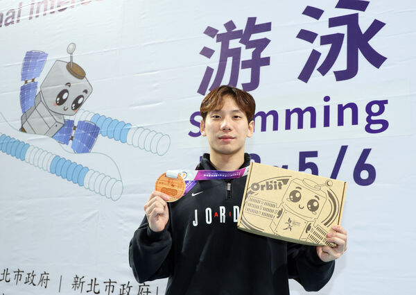 100公尺蝶式破全國　王冠閎：每個月都要有進步