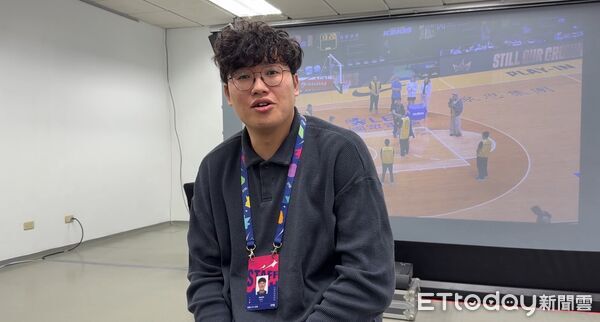 ▲TPBL职篮副秘书长程柏仁，今日亲自就高国豪事件作出说明。（图／记者杜奕君摄）