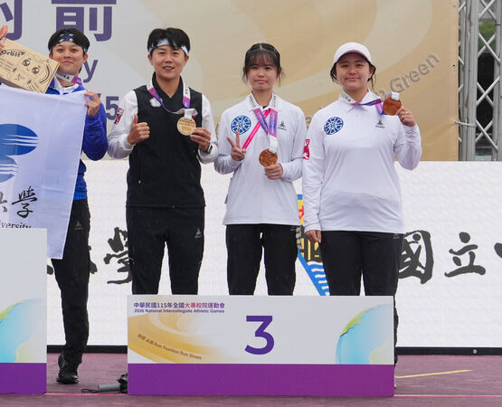 ▲雷千瑩全大運攜學妹摘銅。（圖／全大運辦公室提供）
