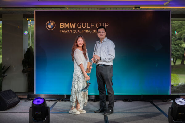 ▲BMW Golf Cup 北區預賽20日女子淨桿冠軍朱永珍。(圖/BMW總代理汎德提供)