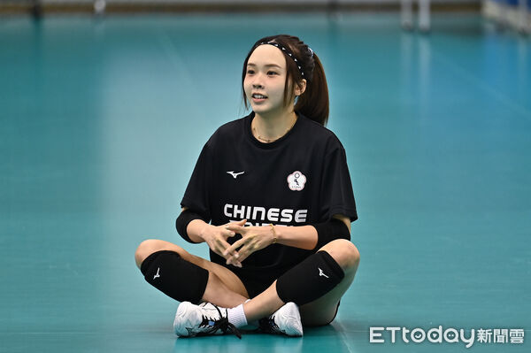 ▲中華女排代表隊廖苡任。(圖/記者李毓康攝)