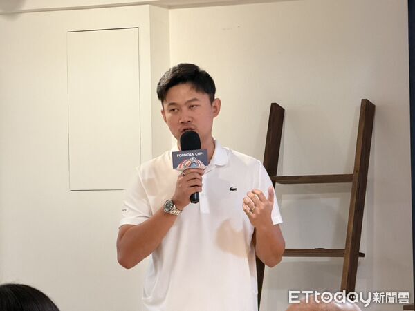 ▲排球協會秘書長黃弘欽。(圖/記者蔡厚瑄攝)