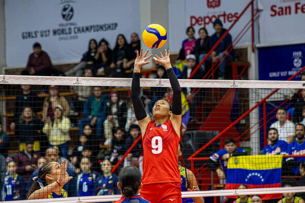 ▲中華U17女排謝晨晞。（圖／Volleyball World）
