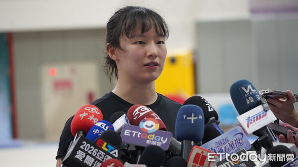 ▲中華女子體操代表隊選手丁華恬。（圖／記者呂佳賢攝）