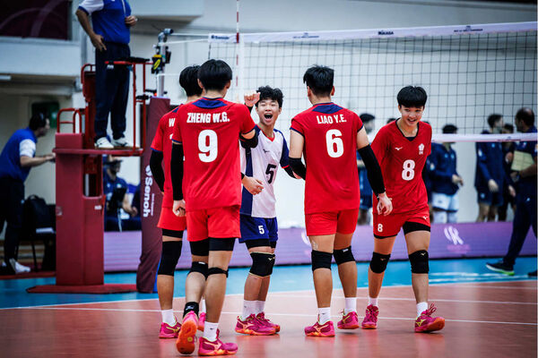 ▲中華U17男排柯昱承(5歲)。(圖/Volleyball World)