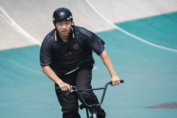 ▲亞運BMX自由式代表隊鄭喬鴻。(圖/翻攝自鄭喬鴻臉書)