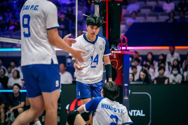 ▲中華男排隊長張育陞。（圖／volleyball world 提供）