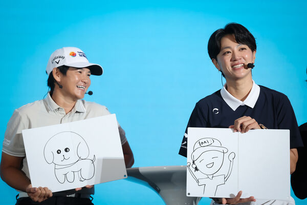 ▲2026緯創女子公開賽，曾雅妮、崔羅蓮睽違9年驚喜合體。（圖／緯創女子公開賽提供）