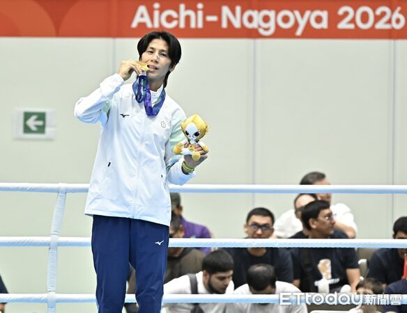 ▲▼2026名古屋亞運,拳擊女子60公斤級,林郁婷奪得金牌完成亞運二連霸。(圖/記者李毓康攝)