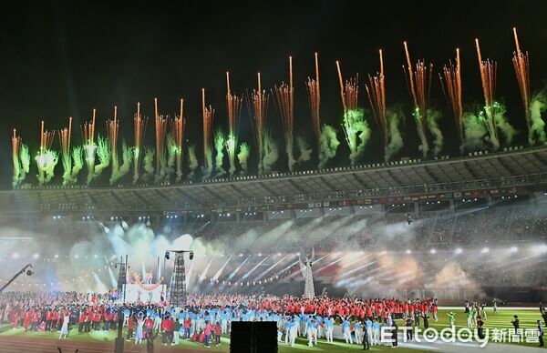 ▲2026名古屋亞運今（4）日於瑞穗公園陸上競技場舉行閉幕典禮。（圖／記者李毓康攝）
